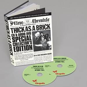 JETHRO TULL - Thick As A Brick (CD + DVD 40th Anniversary Edition)