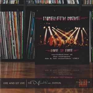 TWELFTH NIGHT - Live And Let Live - the definitive edition (2 CD)